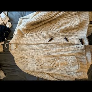 Knit cardigan